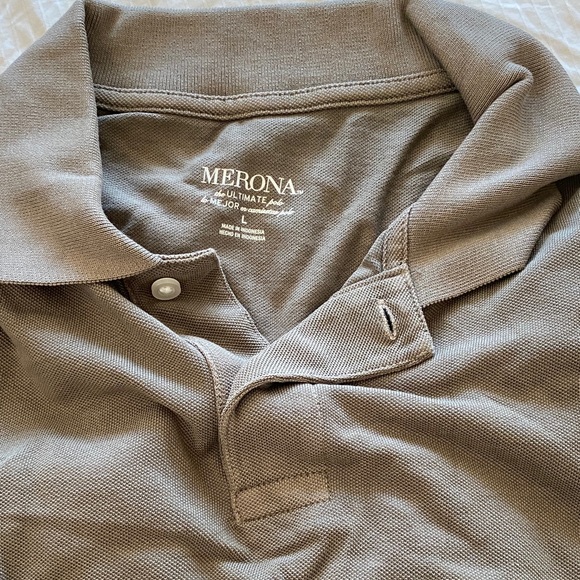 Merona Other - Merona Taupe Polo Shirt